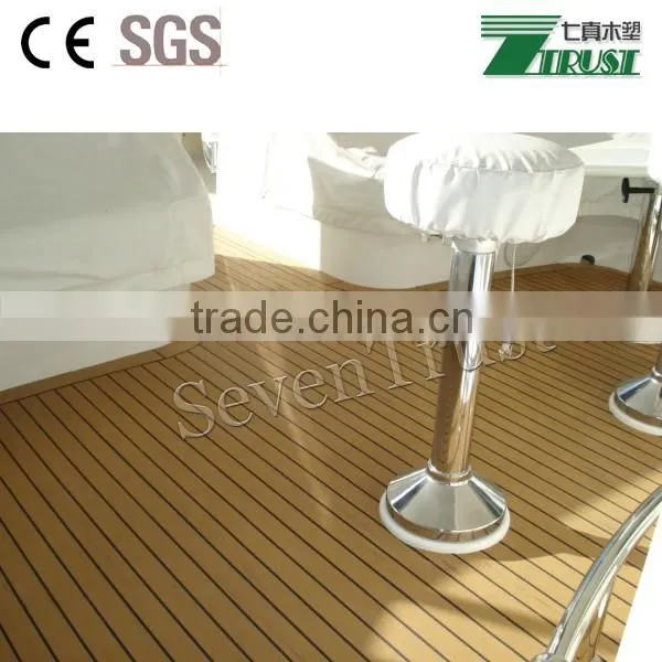 Synthetic pvc teak flooring, used for boat