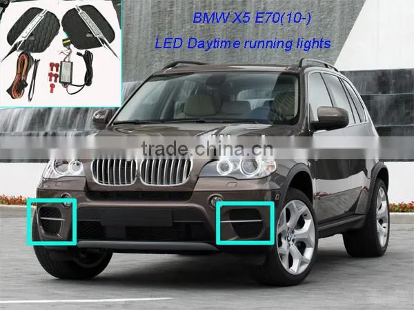 car specific led daytime running lights for BMW X5/E70