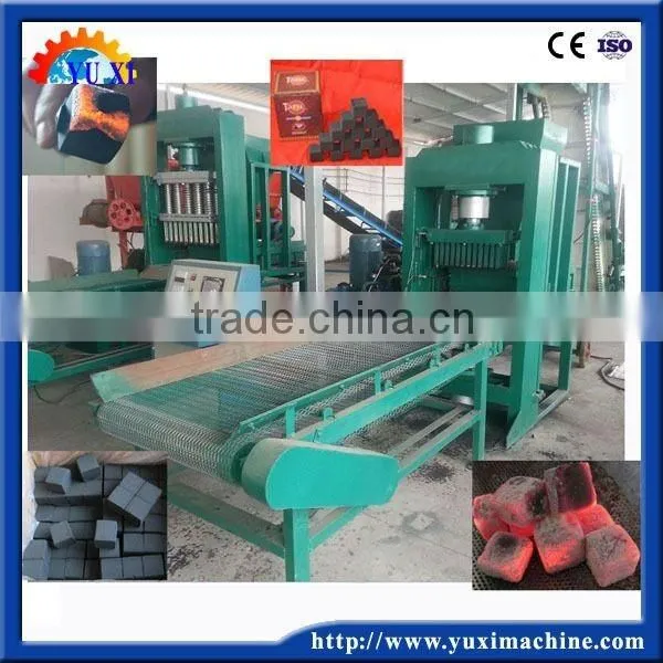 Coconut Natural wood hookah charcoal Shisha charcoal briquette machine manufacturer