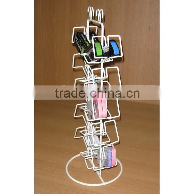 impact metal wire counter candy display rack with good price