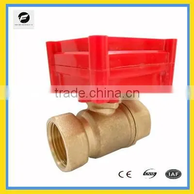 DC5V low voltage motorized ball valve for Leak detection&water shut off system