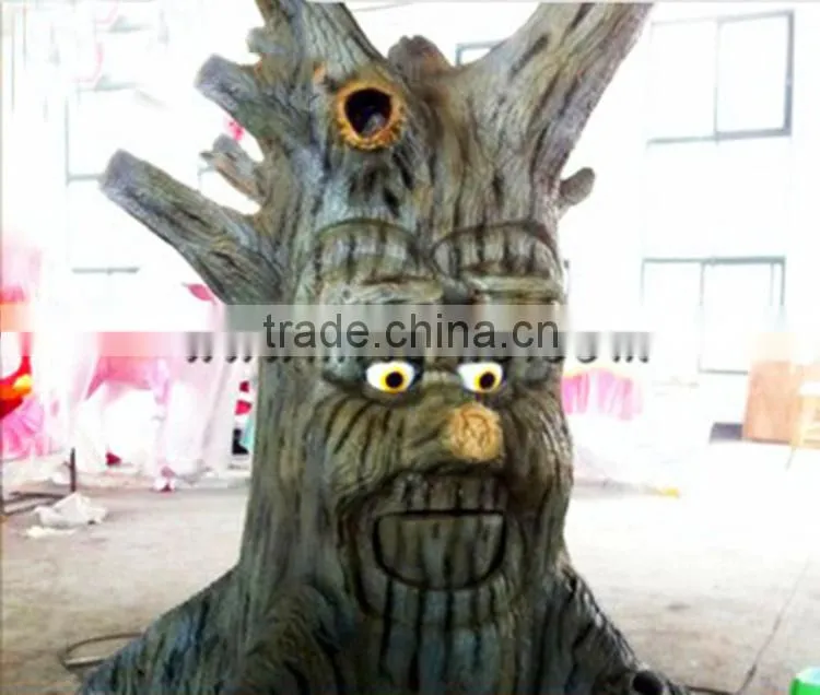 HLT Dino-Life size fiberglass artificial talking tree