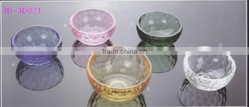 useful crystal tea set
