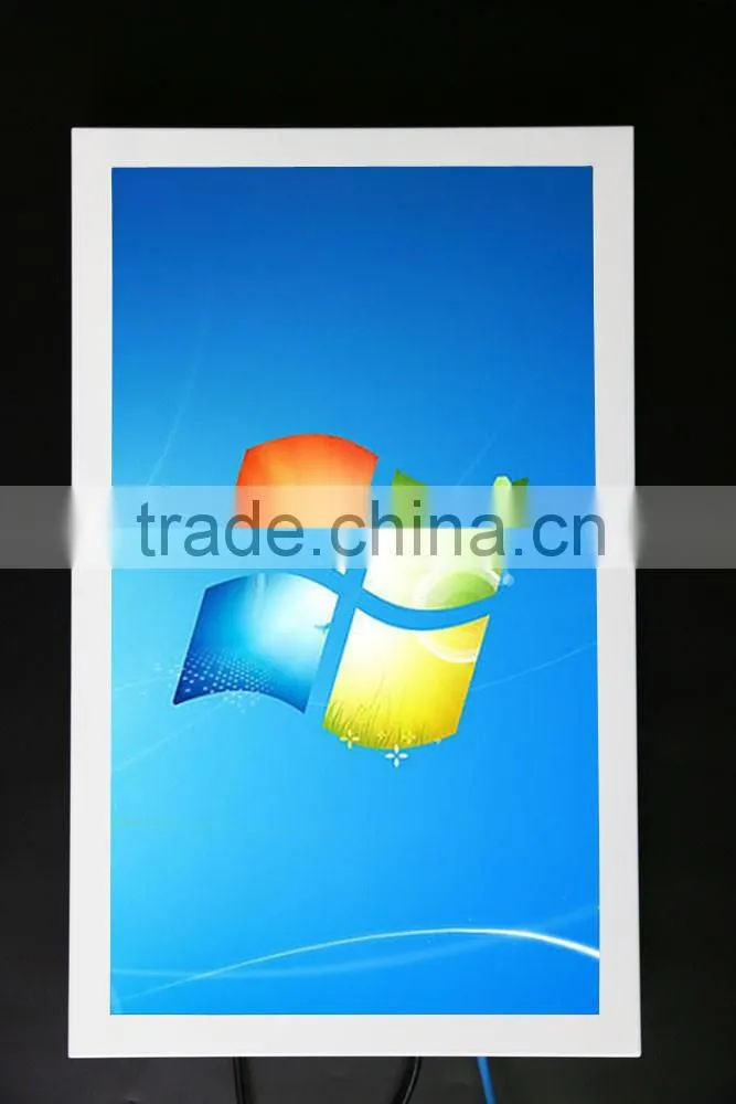 21.5 inch white enlosure full view angle monitor