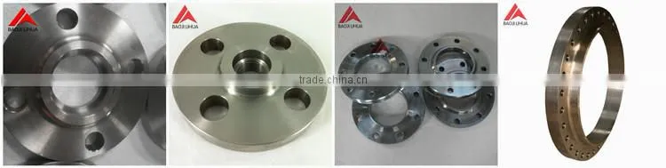 large diameter titanium flange