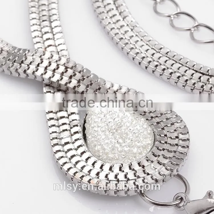 Fancy royal clothing metal chain Brightness F1-80129