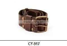 2013 hot sale man belt with fashion reversible buckles