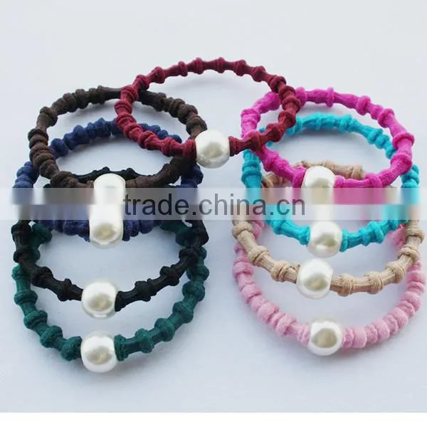 pearl knot design decorative girls hair bands for girls