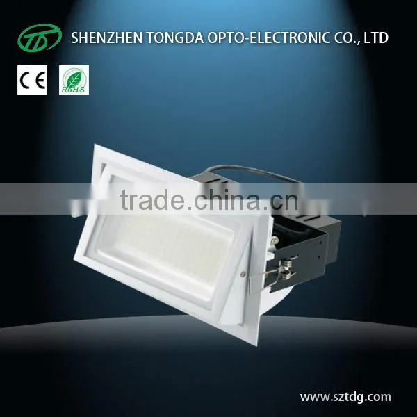 30w 8inch square/round white SMD led recessed downlight 3000K 4000K (TongDa)
