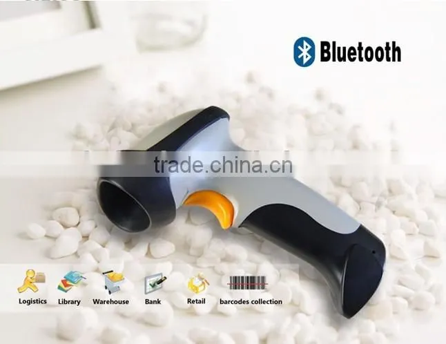Bluetooth Portable Wireless Bluetooth Barcode Scanner for Apple iOS Android Win