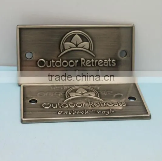 personalised metal brass any name stamping name plate/way door name /sign plates designs