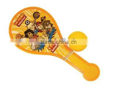 Sport set beach cloth racket with elastic ball