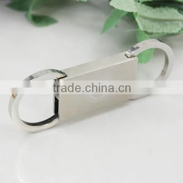 Factory Price wholesale Stainless steel custom rubber keyring &keychain