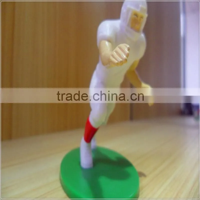 realistic sports adult pvc plastic figure toy