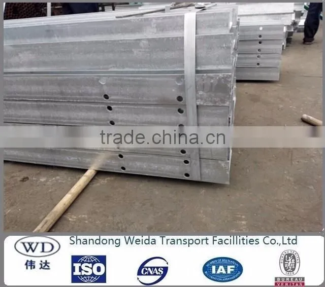 Galvanized H (I) BEAM Post for Highway Guardrail