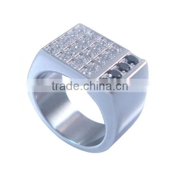 High quality 316l stainless steel ring band ring sliver ring for men