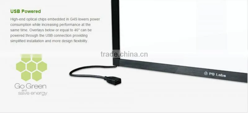 Infrared Touch Screen Frame IR Touch Kit PQ Labs G4S