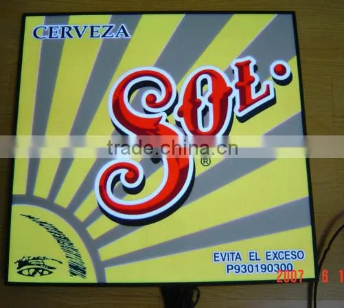 Waterproof EL Poster / outdoors EL Flash Poster / outdoor EL poster