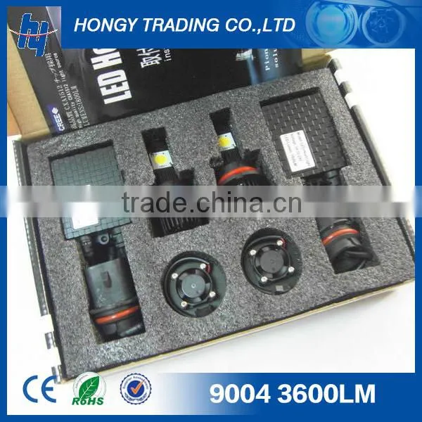 50w headlight led for car 3600lm 9004/9007