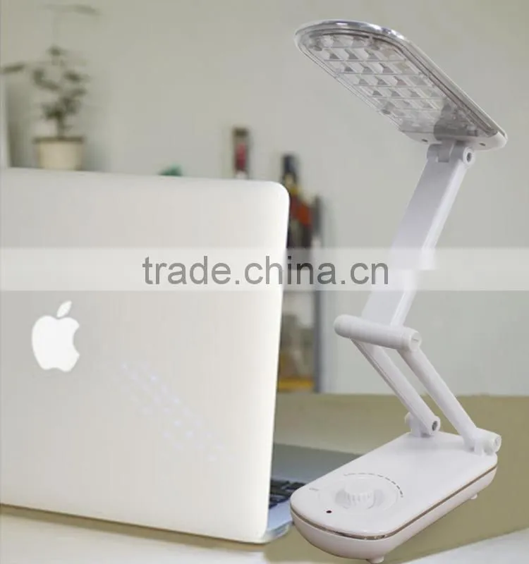 foldable led rechargeable desk lamp for study reading