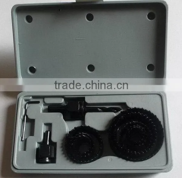 Design best selling 16pc high carbon steel hole saw kits