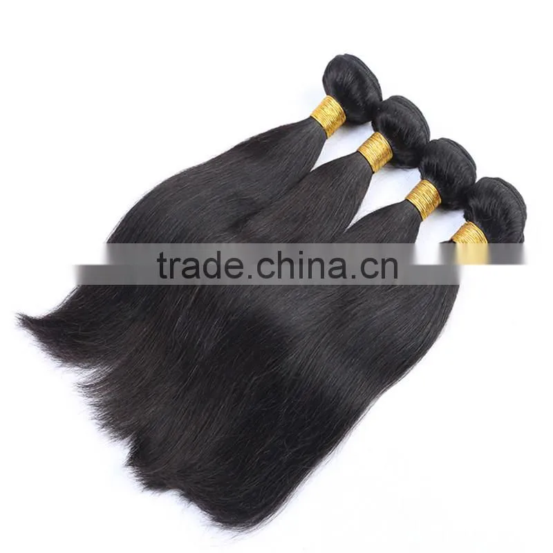 Wholesale Indian hair extension unprocessed virgin 100 human hair weave for black women