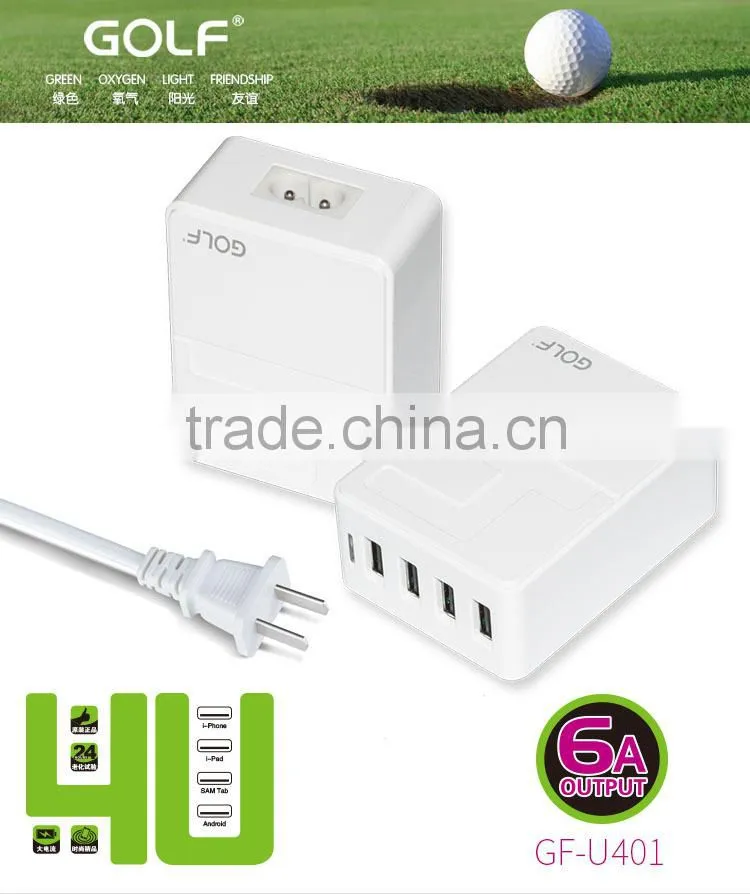GOLF new model 4 port usb power adapter 5v power adapter