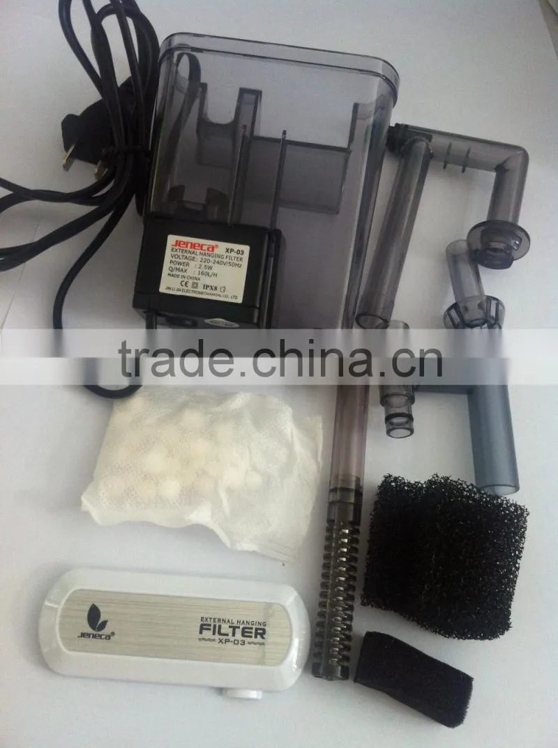Jeneca aquarium hang on flow filter XP-03