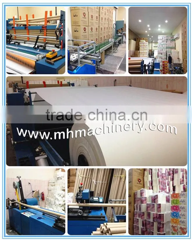 CE Certificate Semi automatic Toilet Paper Rolling Machine