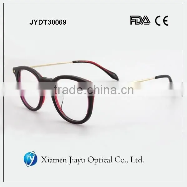 Custom Logo Round Spectacles Frame For Women