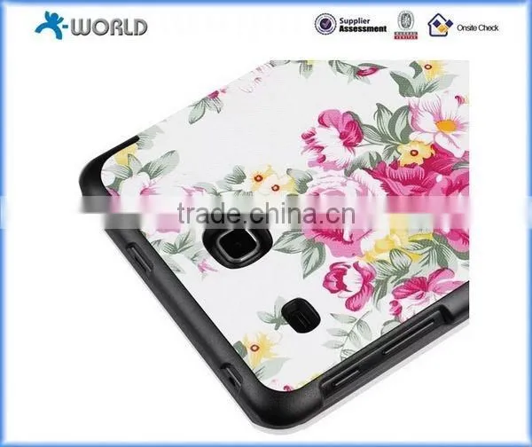 Magnetic Folding Printing Leather Case for Samsung Galaxy Tab A 7.0