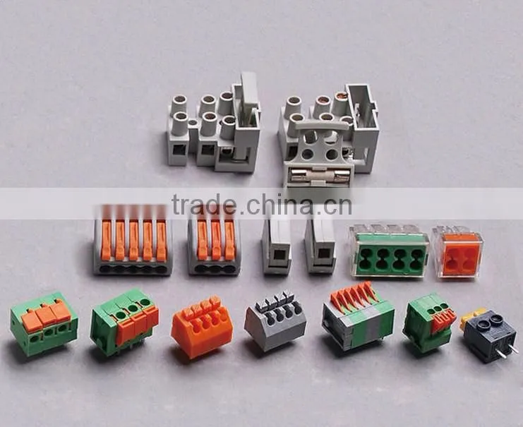 Factory price Connector Green 5.08 5.00 mm wire connecting wp push socket terminal block