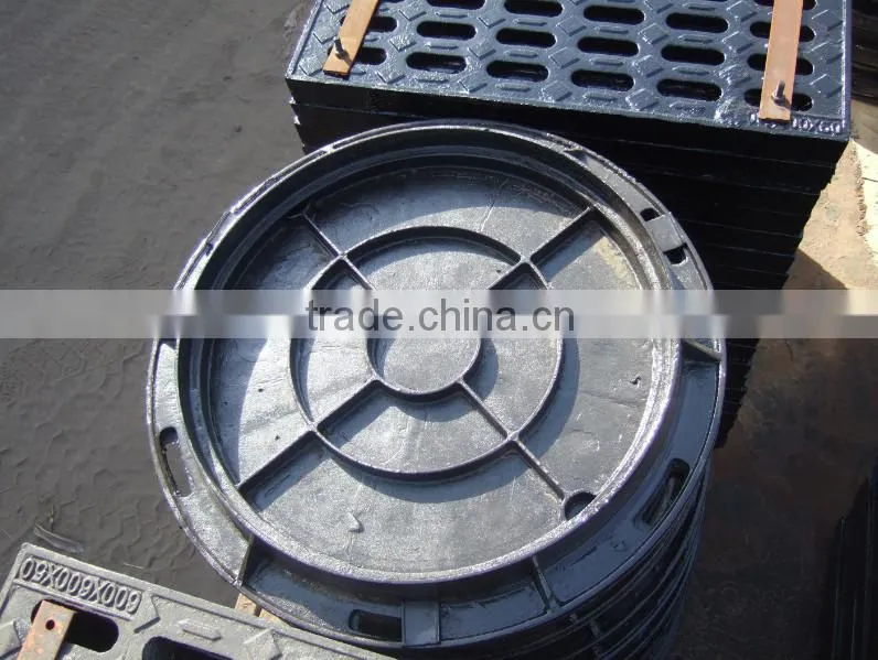 circular ductile casting manhole cover