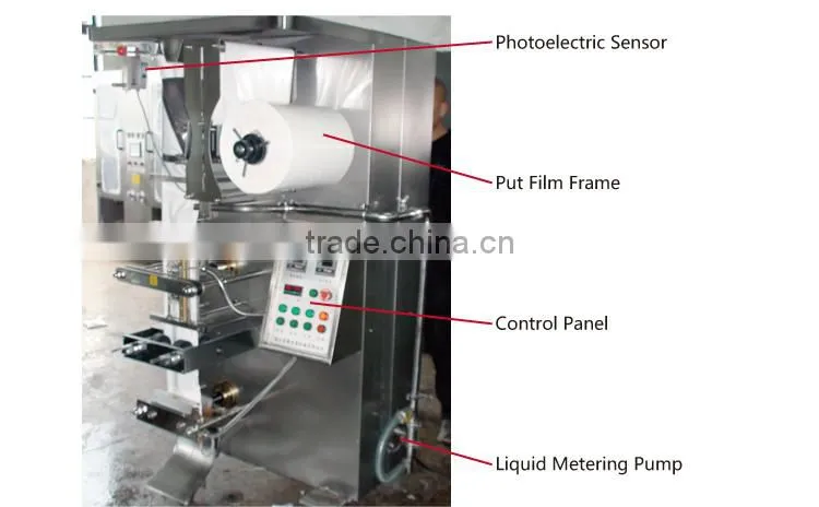 HP1000L-B Automatic Milk And Fruit Juice Packaging Machine