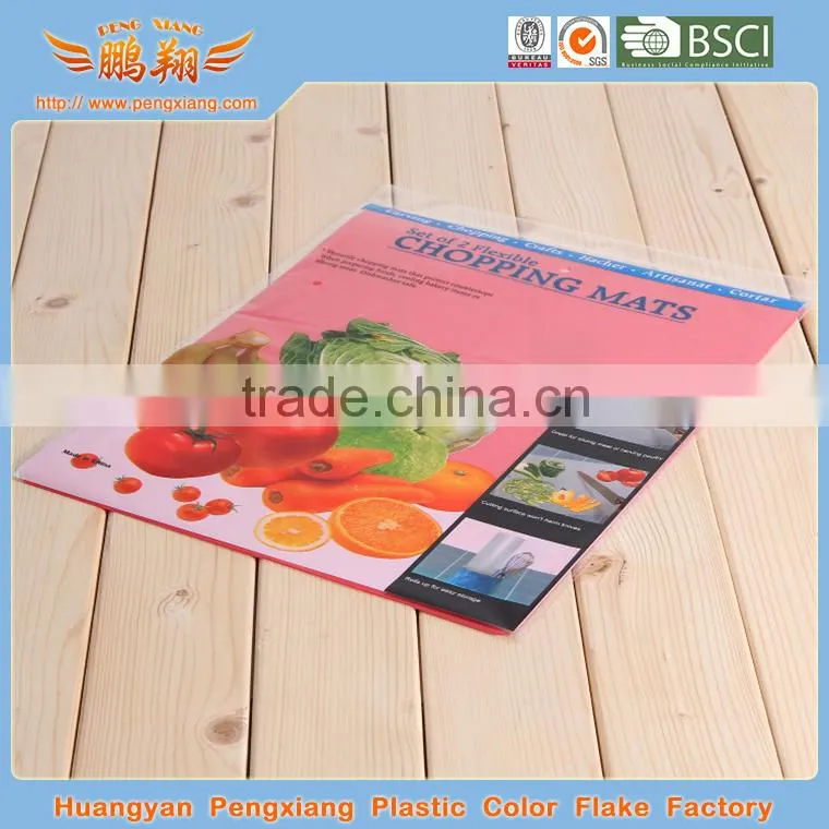plastic flexible thin chopping board