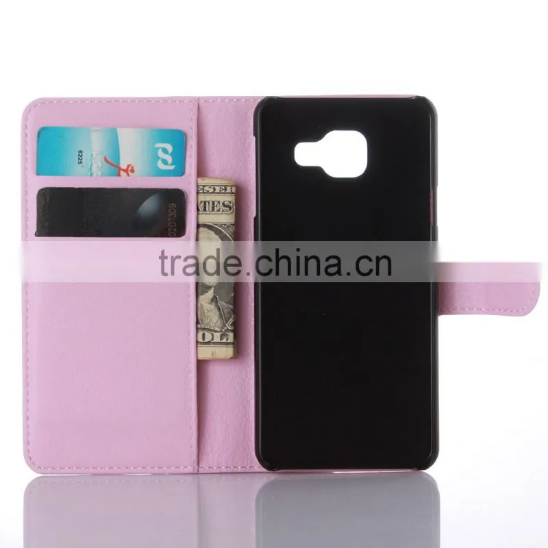 High Quality Leather Card Wallet Folio Stand Flip Case Cover for Samsung GALAXY A3 A310