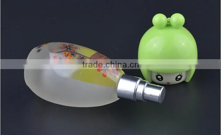 High-end dolls frosted glass bottle packing bottle of 20 ml electrochemical aluminum nozzle spray bottle