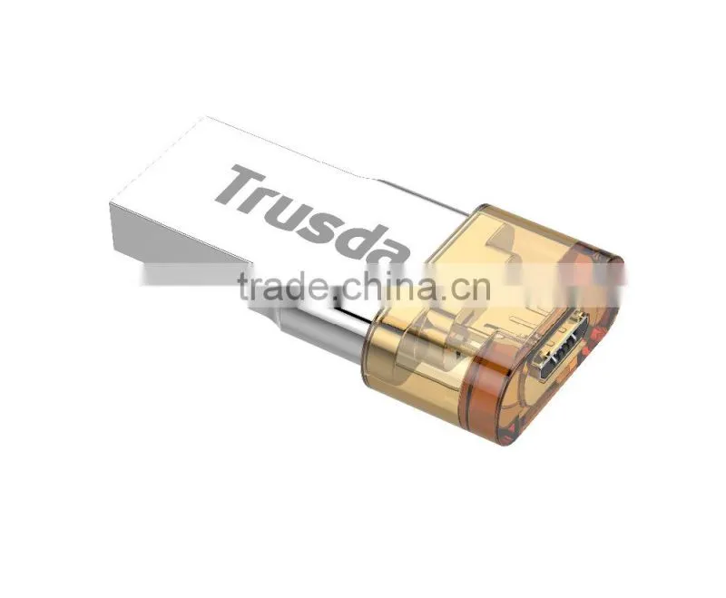 2016 New arrive!! Dual port for mobile laptop USB 3.0 Sandisk OTG USB Flash Drive