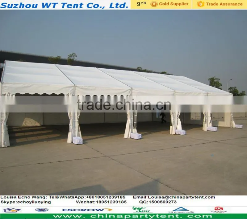 10 x15m Waterproof fire resistant PVC marquee warehouse tent for storage