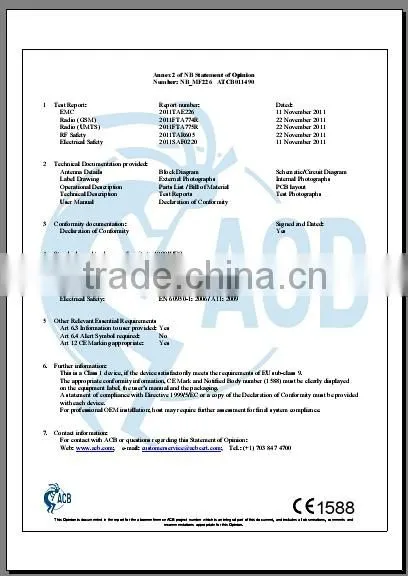 wcdma 3g module MF206A zte WCDMA HSDPA module for android