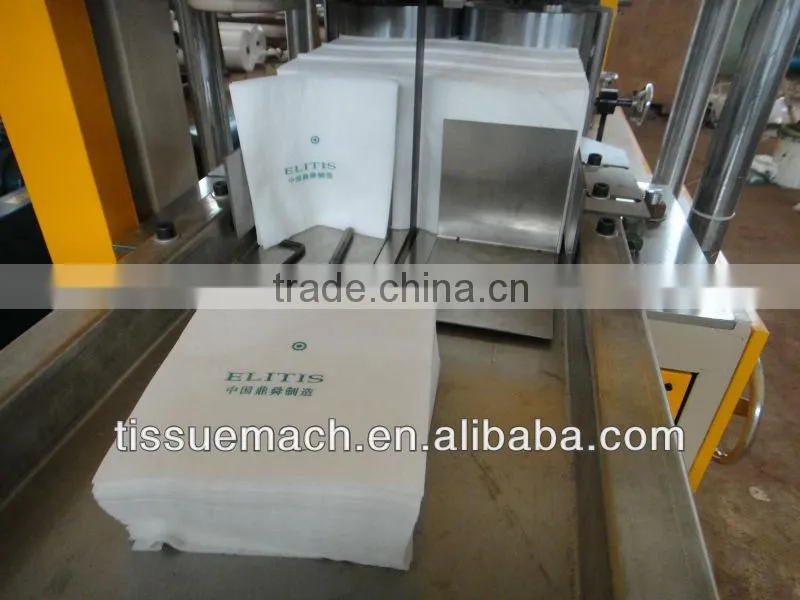 CE Approved Printing Embossing Napkin Folder Machine