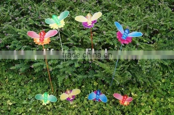 LED fiber optic light dragonfly/dragonfly fiber optic lights for holiday