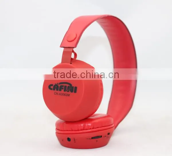 Wireless Stereo Headset SD/ TF Card Hi-Fi Digital Music Headphone