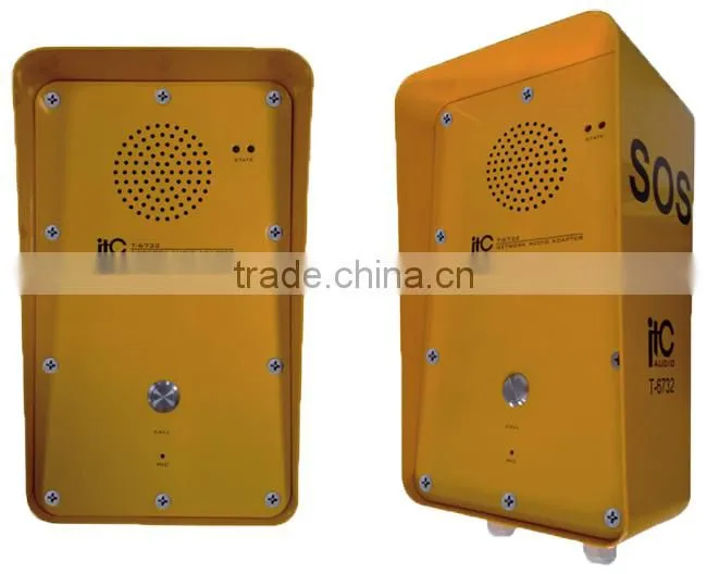 Industrial Weatherproof Emergency pa system ip video intercom system