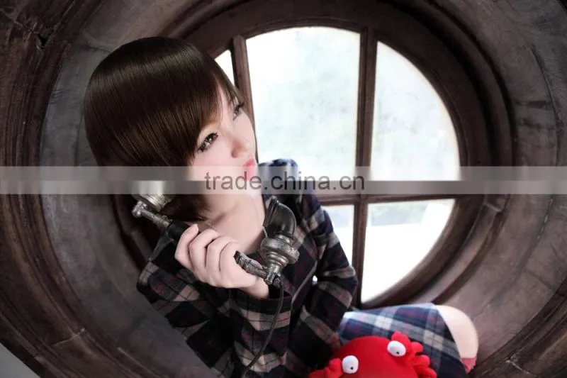 High Temperature Fiber european wigs synthetic