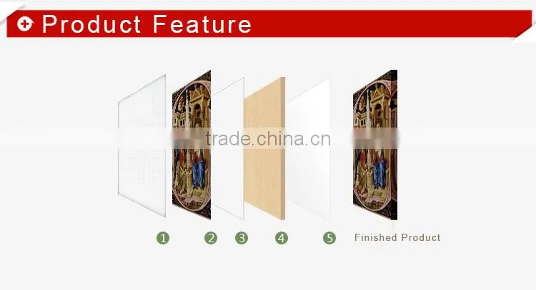 India home goods wall art canvas oil painting frame