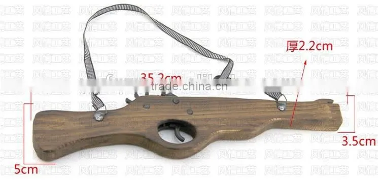 2014 hot sale simulation wooden toy sniper rifles