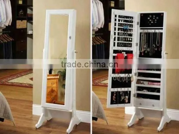 home decoration dressing mirror with cabinet
