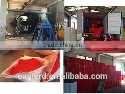 2m water filled plastic traffic barrier