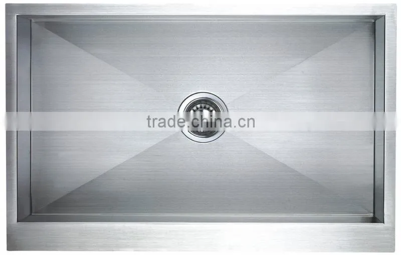 Stainless Steel Hand Made Kitchen Sink GR-3221